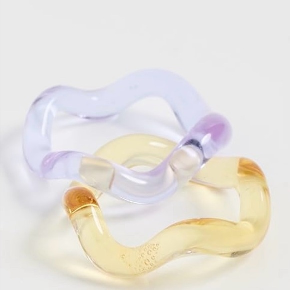 studio conchita Jewelry - STUDIO CONCHITA
LA ONDA RINGS - LILAC / YELLOW - sz. 8